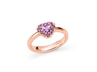 Anello Miluna Donna Le Gemme in Argento Ametista LID3861